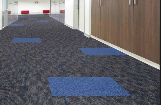 Mohawk Carpet tiles for commercial buildings